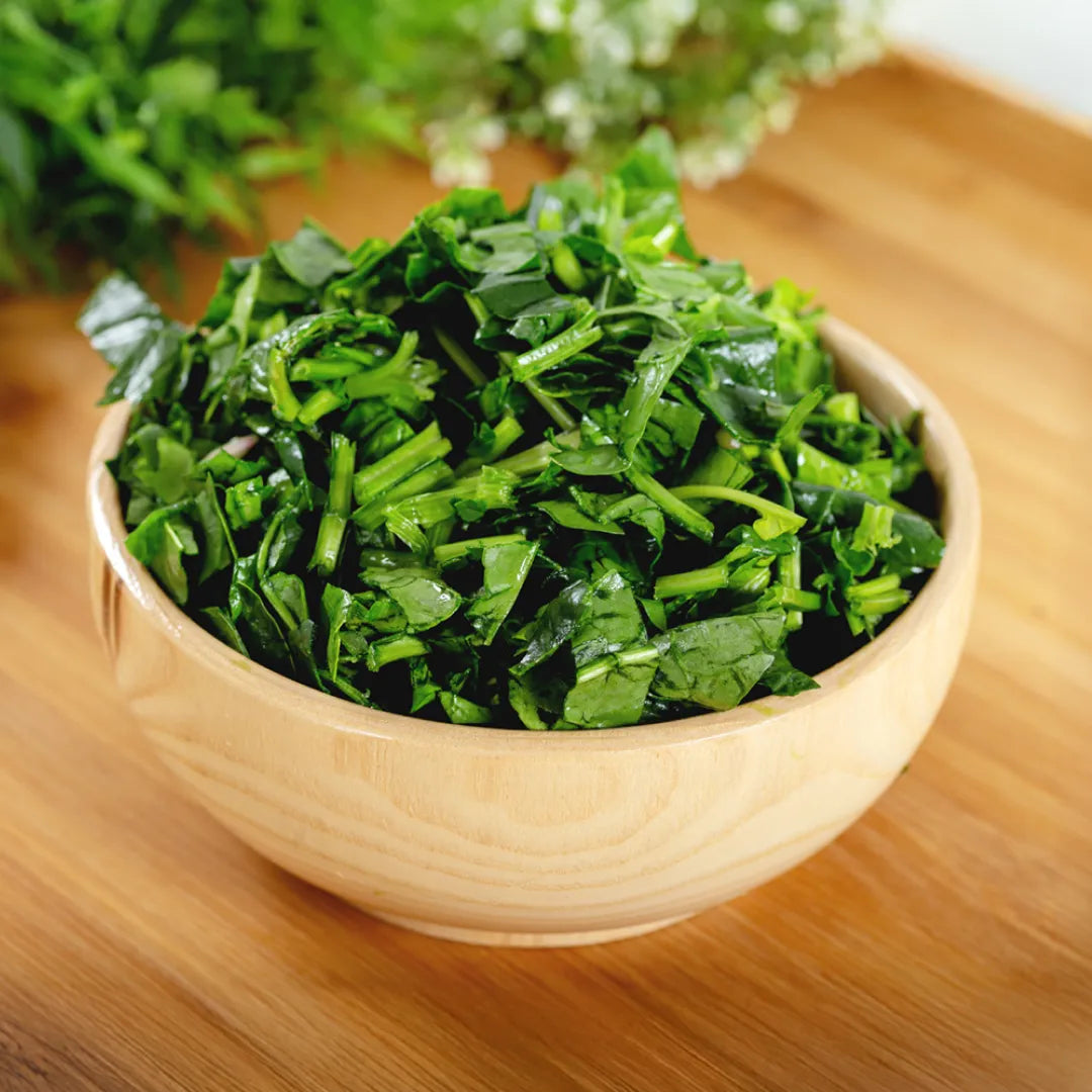Enjoy the goodness of fresh cut fruits and vegetables with our chopped spinach—ideal for cooking or adding raw to dishes for a healthy boost from Mommy's Fresh.
Freshly prepared, ready to cook chopped spinach Free Home Delivery only in Mommy's Fresh